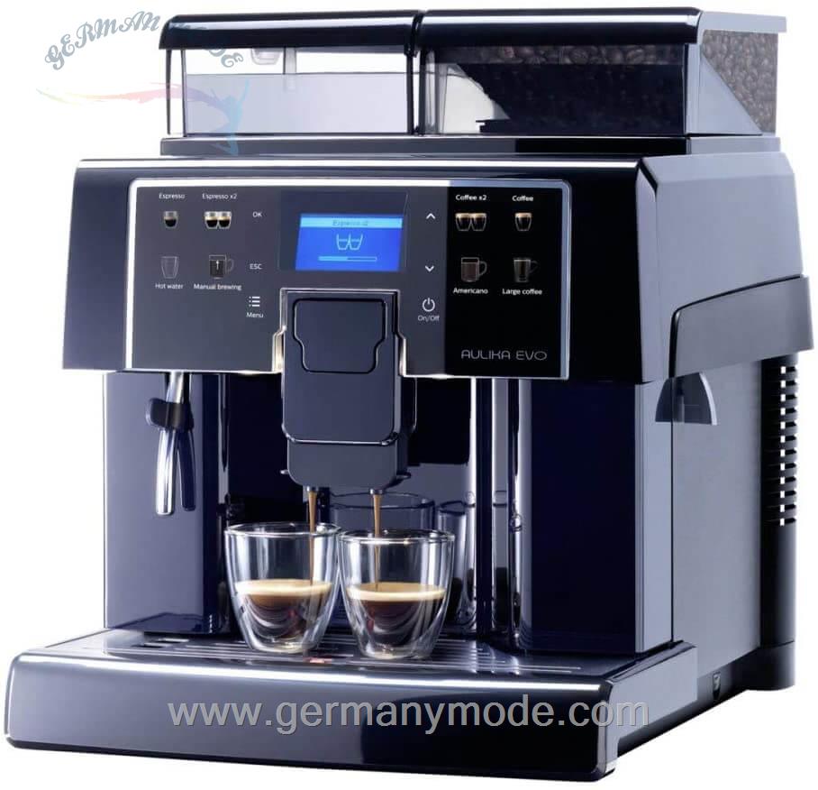 اسپرسو ساز سایکو ایتالیا SAECO Kaffeevollautomat Aulika EVO Black schwarz SAECO