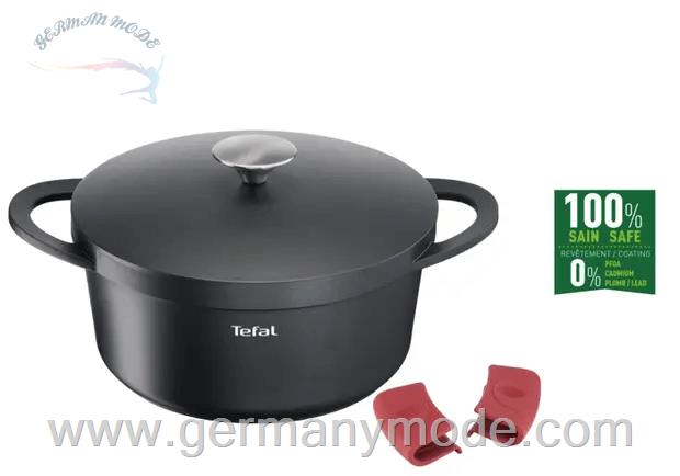 قابلمه 24 سانت تفال فرانسه Tefal Trattoria Kochtopf 24 cm (E21846)