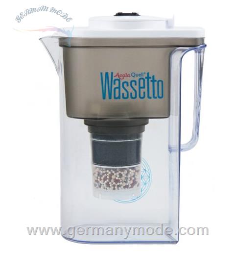پارچ تصفیه آب 1 لیتری آکالاکوئل AcalaQuell Wasserfilter Kannenfilter Wassetto weiß