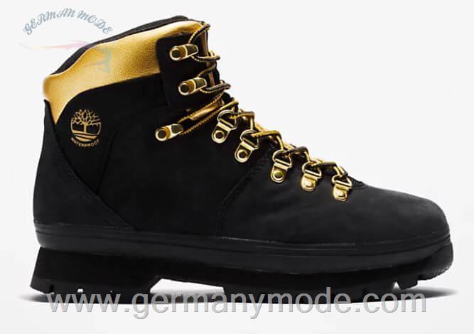 کفش کوهنوردی ضد آب زنانه تیمبرلند آمریکا TIMBERLAND EURO HIKER HIKING BOOTS FOR WOMEN IN BLACK