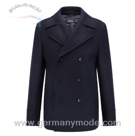 پالتو مردانه هوگو باس آلمان Hugo Boss H-Hyde-Peacoat-214 dunkelblau (50459028-402)