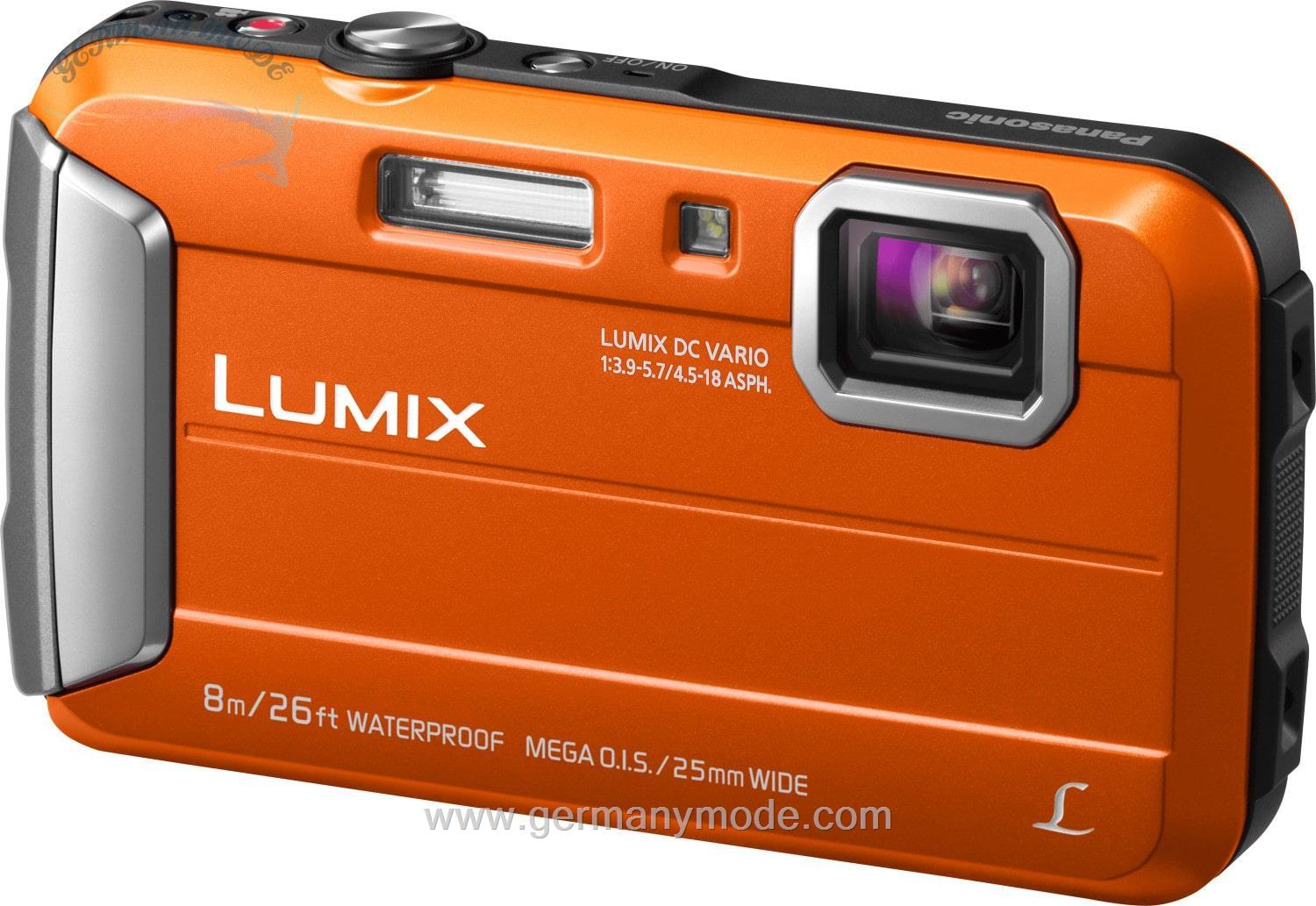دوربین عکاسی کامپکت دیجیتال ضدآب پاناسونیک Panasonic Lumix DMC-FT30 orange