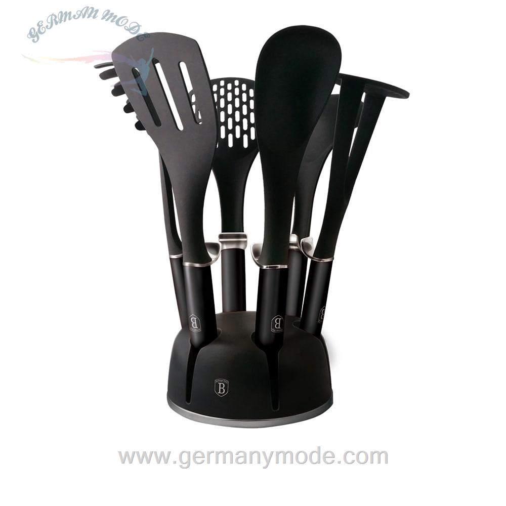 ست کفگیر ملاقه 7 پارچه برلینگر هاوس مجارستان Berlinger Haus Kitchen Utensils BH/6324 Carbon Pro Collection