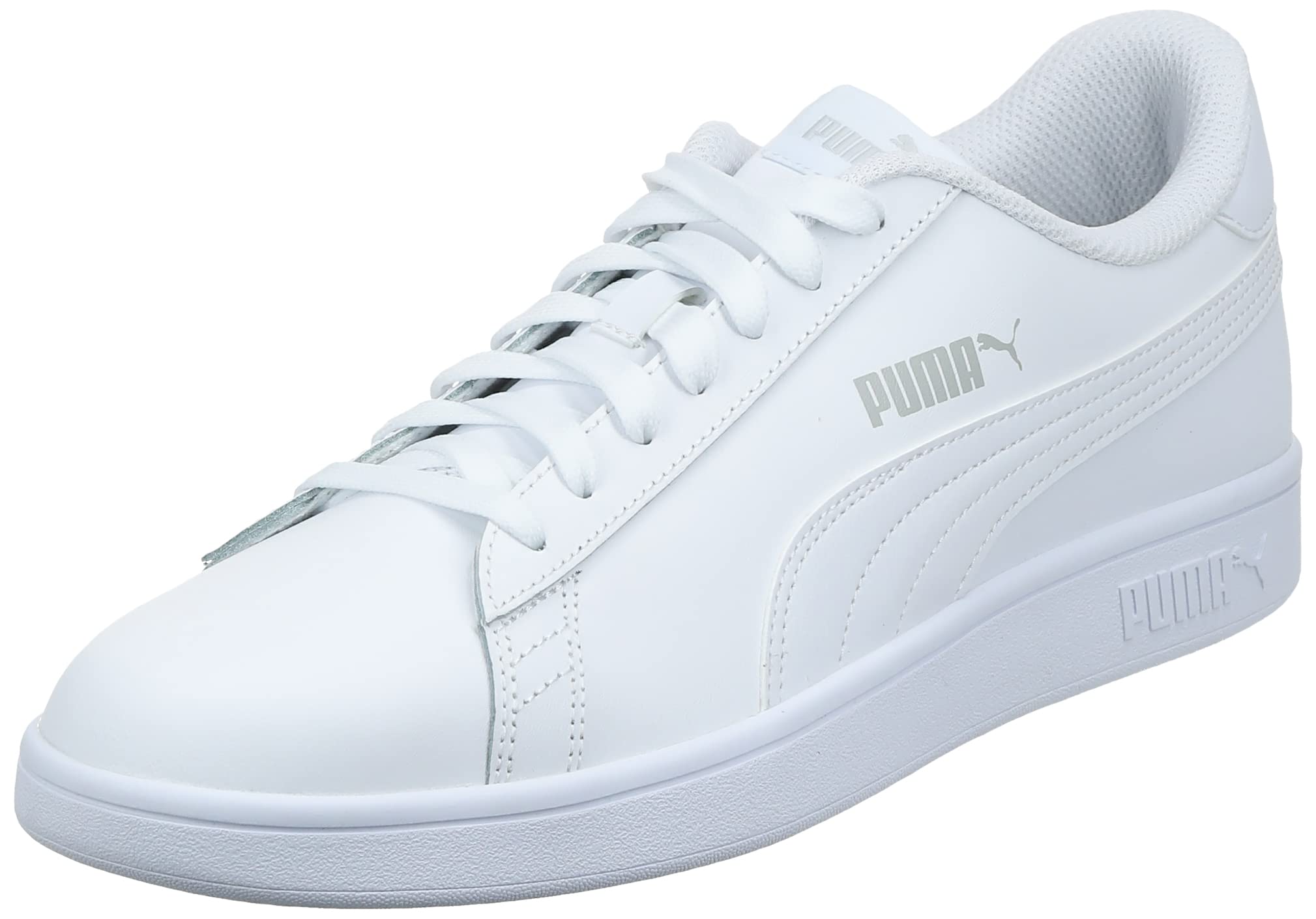 خرید از آمازون - PUMA Unisex Smash V2 L Sneaker 45 EU Puma White Puma White