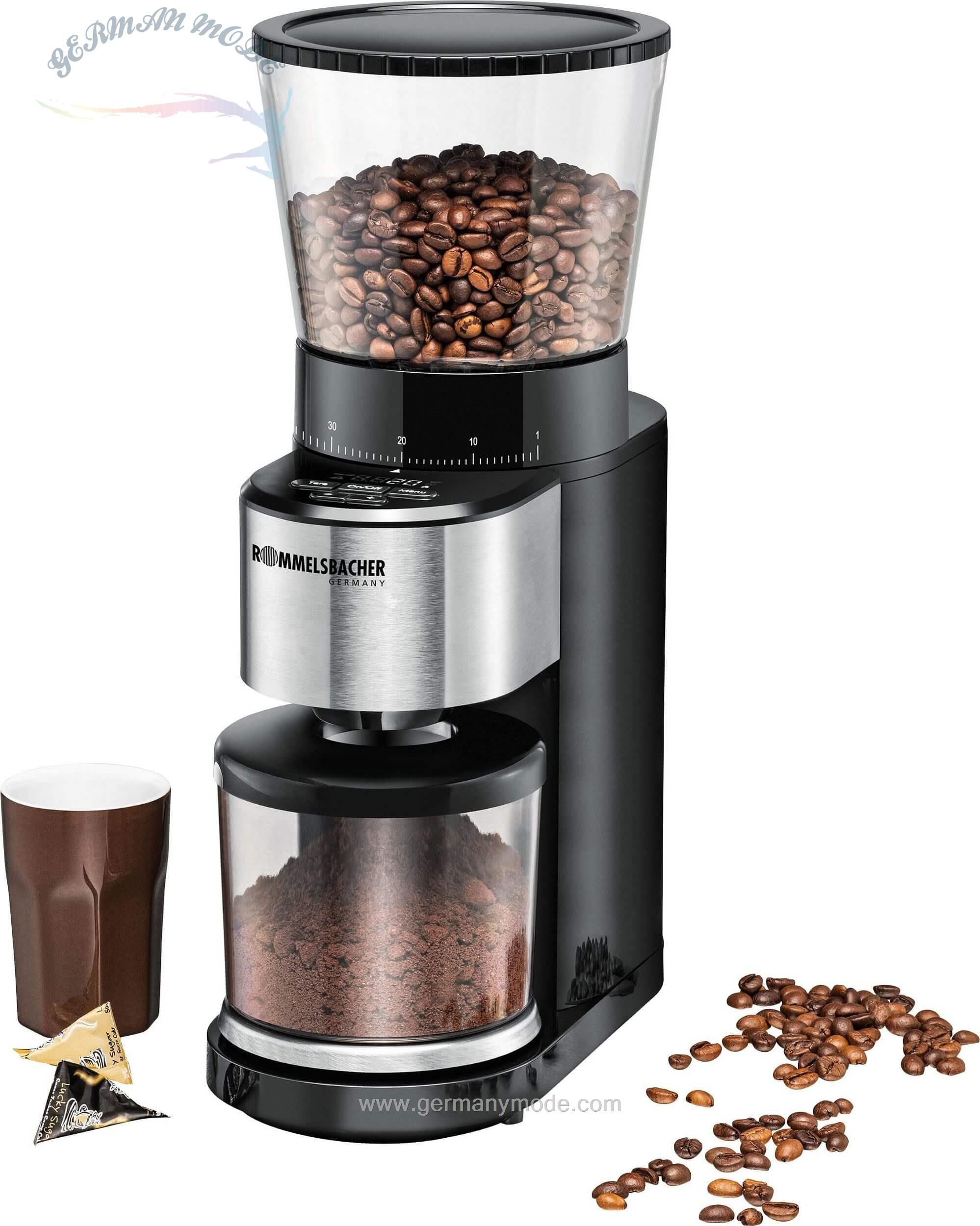آسیاب قهوه روملزباخر آلمان Rommelsbacher Kaffeemühle EKM 500-160 W