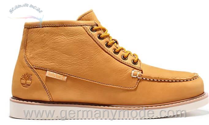نیم بوت مردانه تیمبرلند آمریکا TIMBERLAND NEWMARKET MOC TOE CHUKKA BOOT FOR MEN IN YELLOW