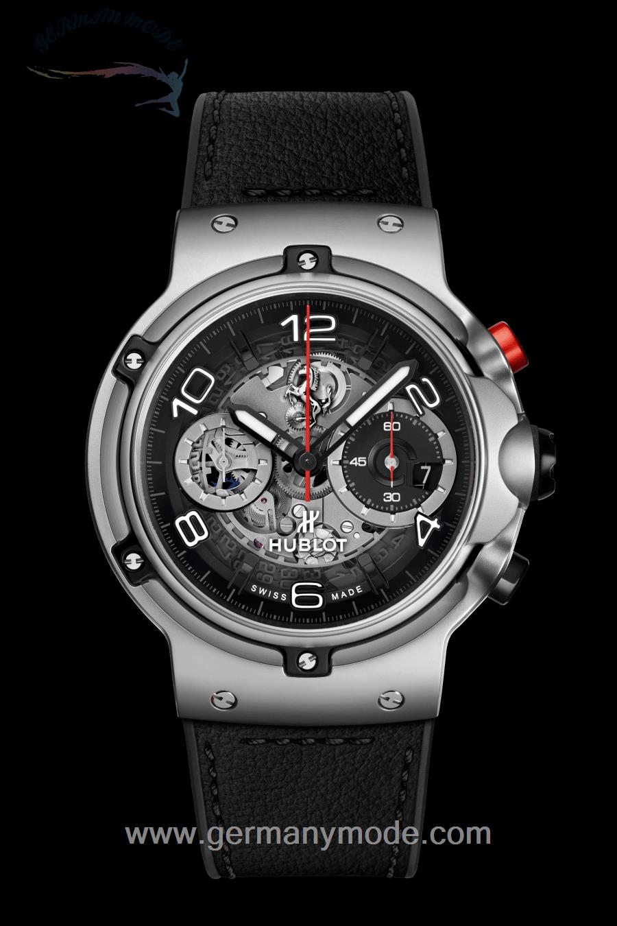 ساعت مچی مردانه هابلوت سوئیس HUBLOT FERRARI GT TITANIUM 45MM