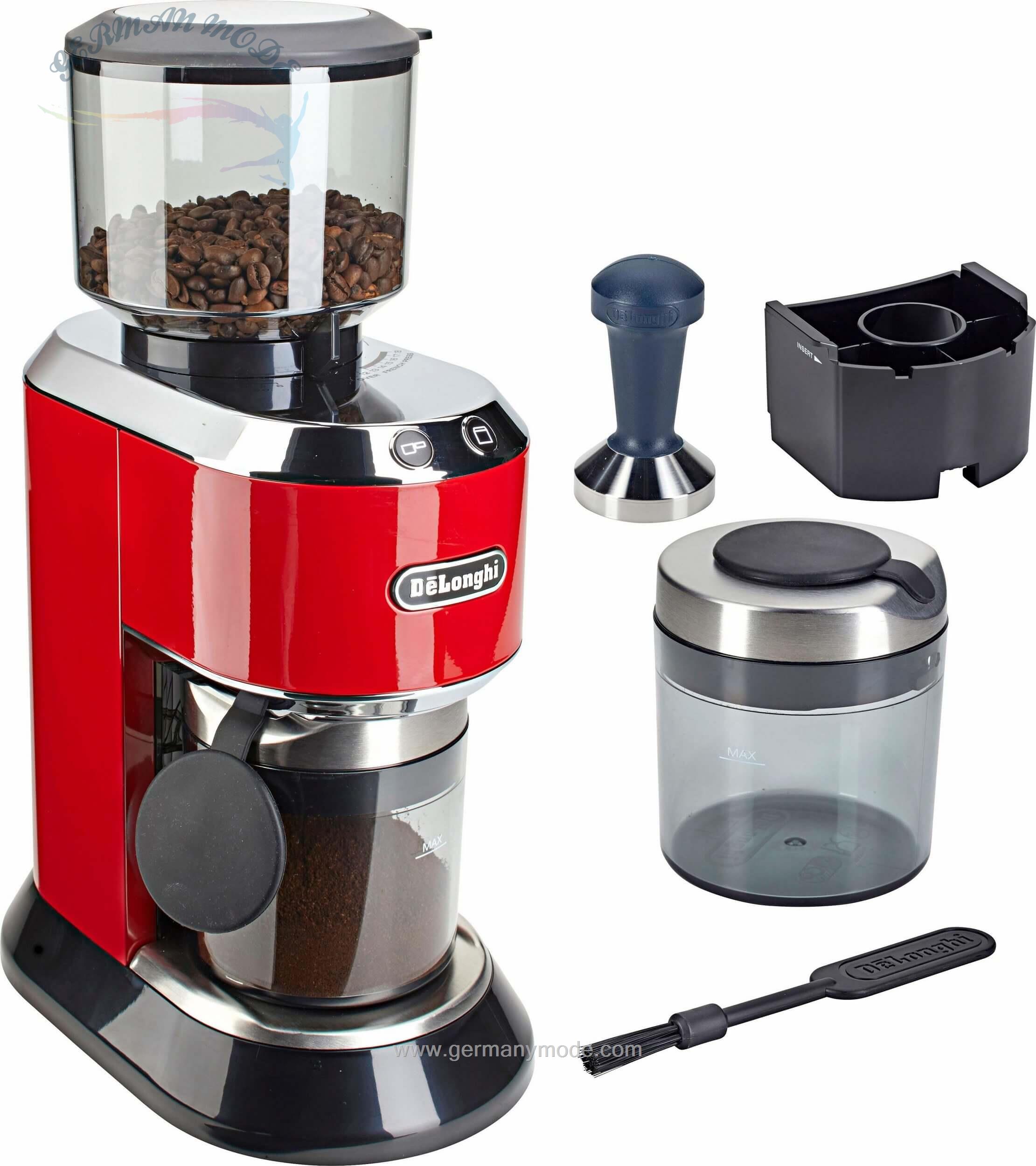 آسیاب قهوه دلونگی ایتالیا De'Longhi Kaffeemühle Dedica KG520.R