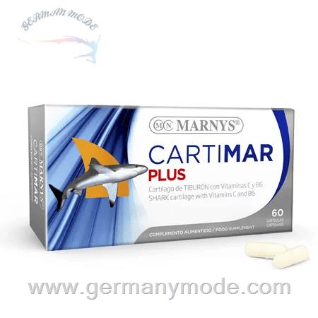 کپسول مکمل غذایی غضروف کوسه تقویت مفاصل مارنیس اسپانیا MARNYS Cartimar Plus Shark Cartilage 60 Capsules MN317