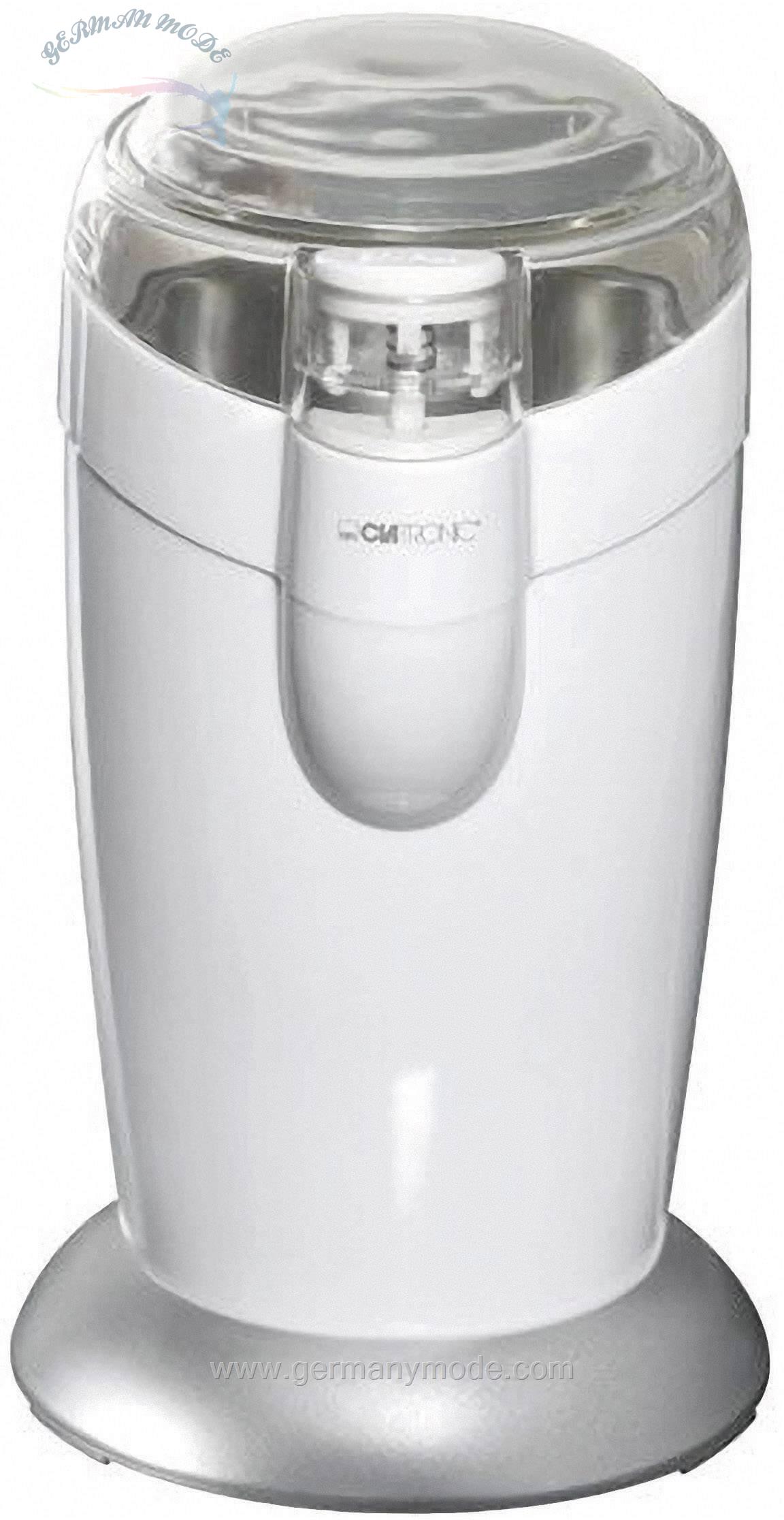 آسیاب قهوه کلترونیک آلمان CLATRONIC Kaffeemühle Schlagwerk 120 Watt KSW 3306 Weiß