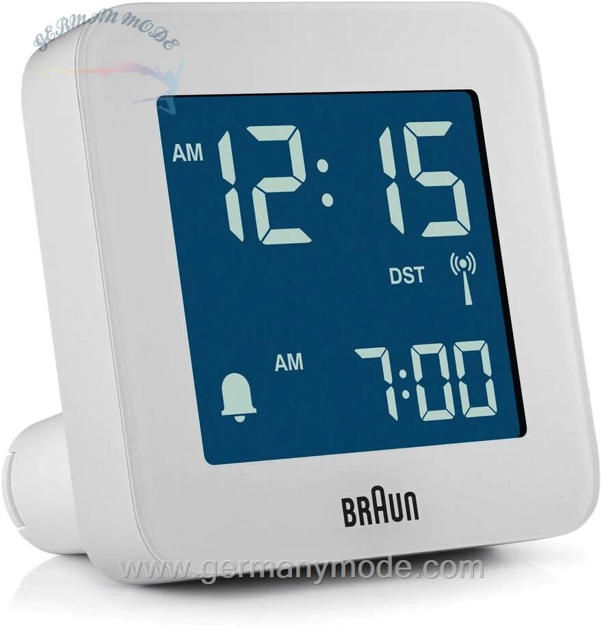 ساعت دیجیتال رادیویی مسافرتی براون آلمان Braun BC09 W DCF