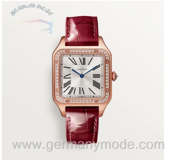 ساعت مچی زنانه کارتیه فرانسه CARTIER SANTOS-DUMONT CRWSA0016
