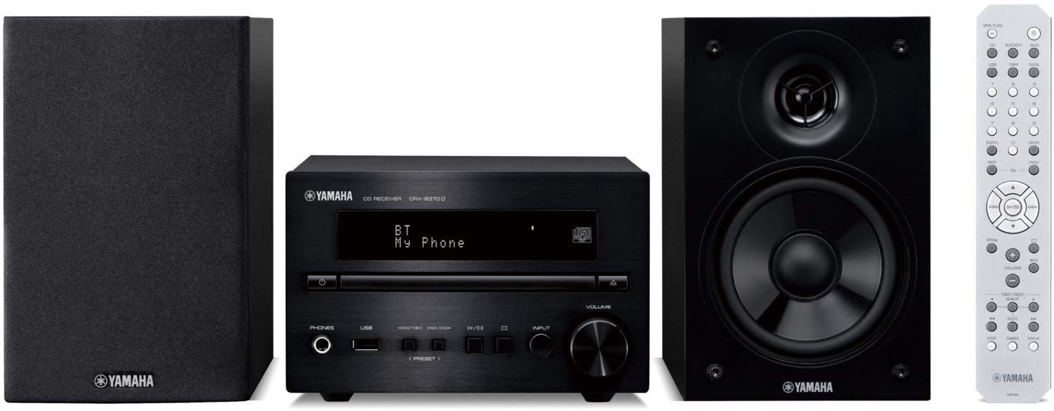 خرید از آمازون - Yamaha MCR-B370DBLPB, Sistema Micro Hifi, Nero/Nero Nero/Nero Single