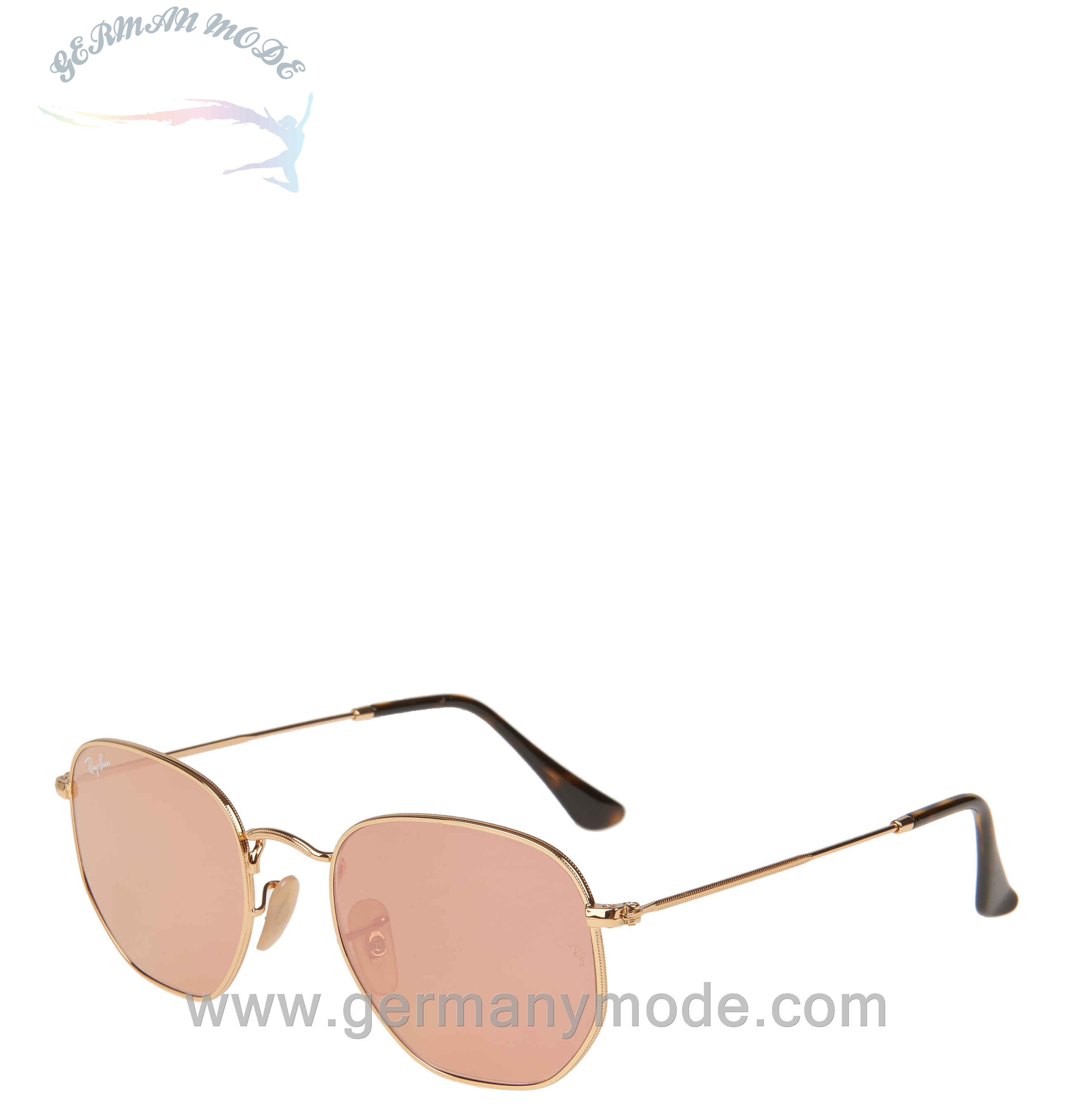 عینک آفتابی زنانه ریبن (ایتالیا) RB 3548-N Hexagonal Flat Lenses-