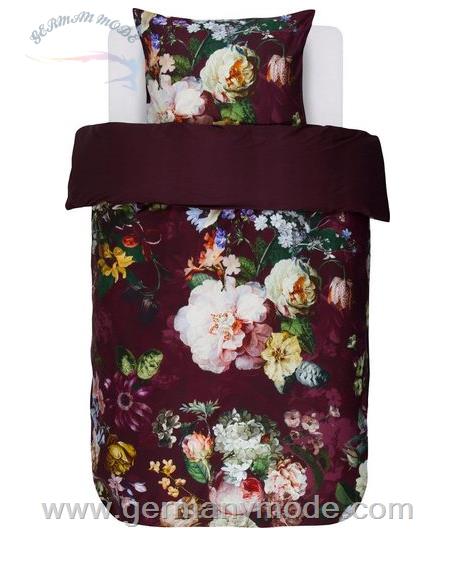 رو تختی اسنزا هلند Essenza Wendebettwäsche Fleur, Essenza, mit Blüten lila