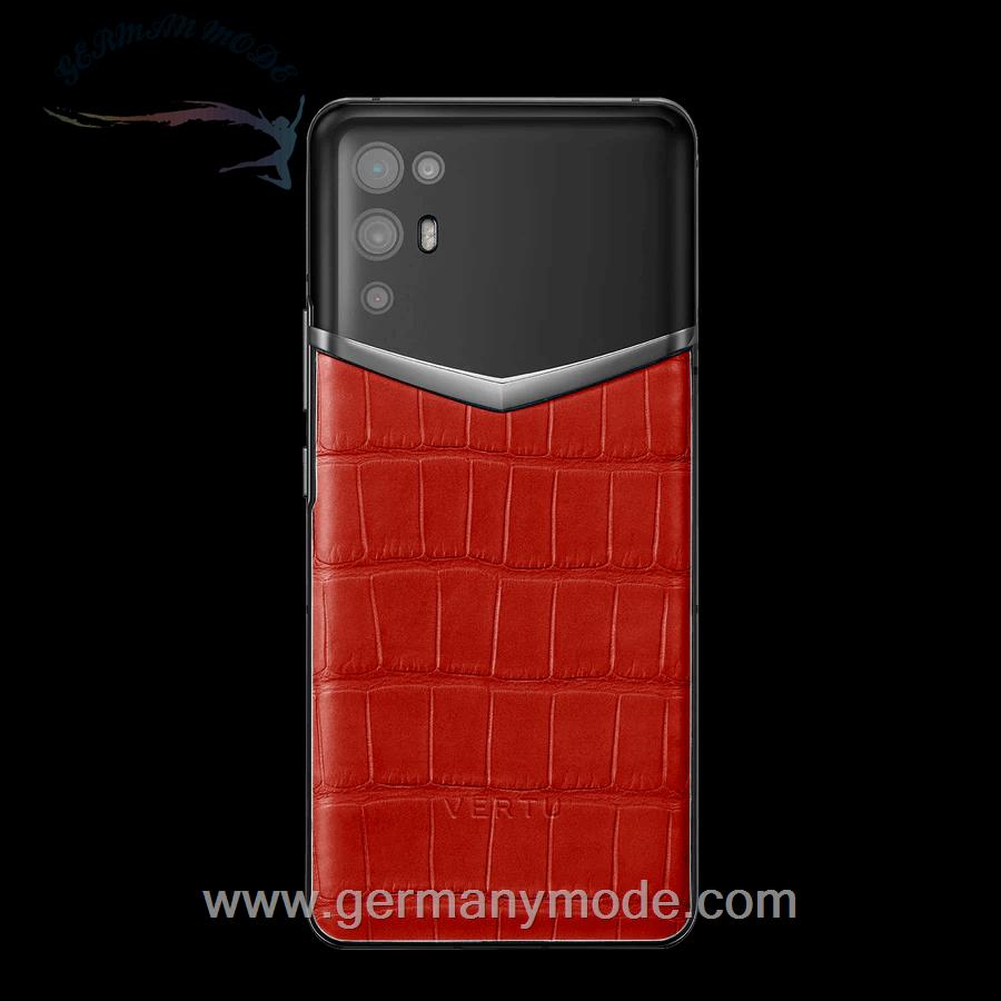 گوشی موبایل آی ورتو انگستان IVERTU Alligator Leather Flame Red