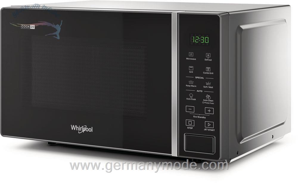 مایکروویو گریل دار ترکیبی 20 لیتری ویرپول آمریکا Whirlpool MWP 203 SB