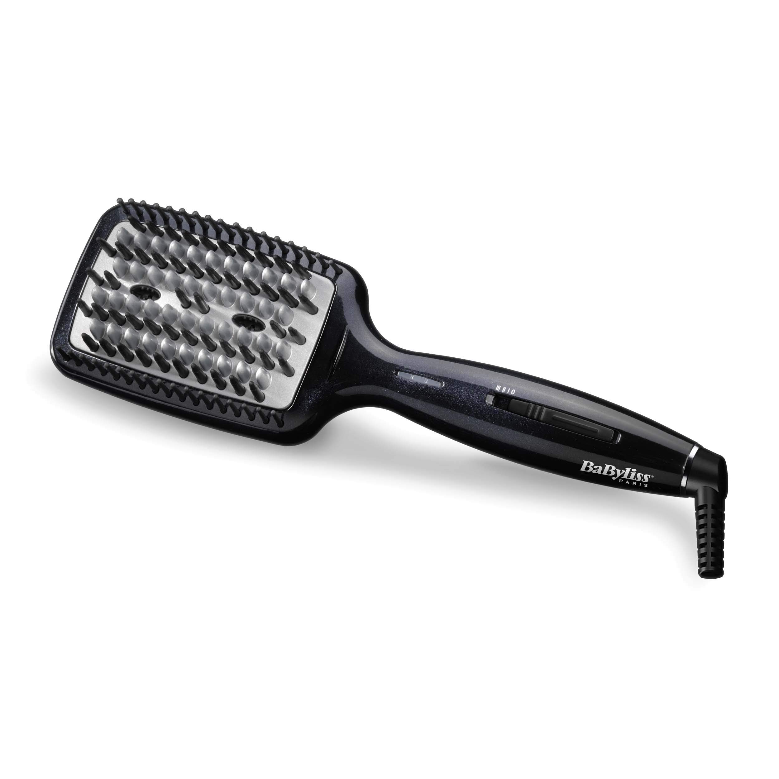 برس حرارتی بابیلیس فرانسه برس صاف کننده برس صاف کننده گرم شده BaByliss با فناوری یونی HSB101E 3 درجه حرارت