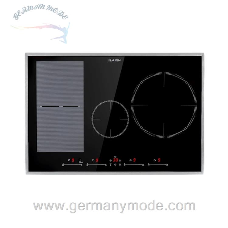 اجاق برقی 4 شعله توکار کلارشتاین آلمان Klarstein Delicatessa 77 Hybrid Prime Induktionskochfeld