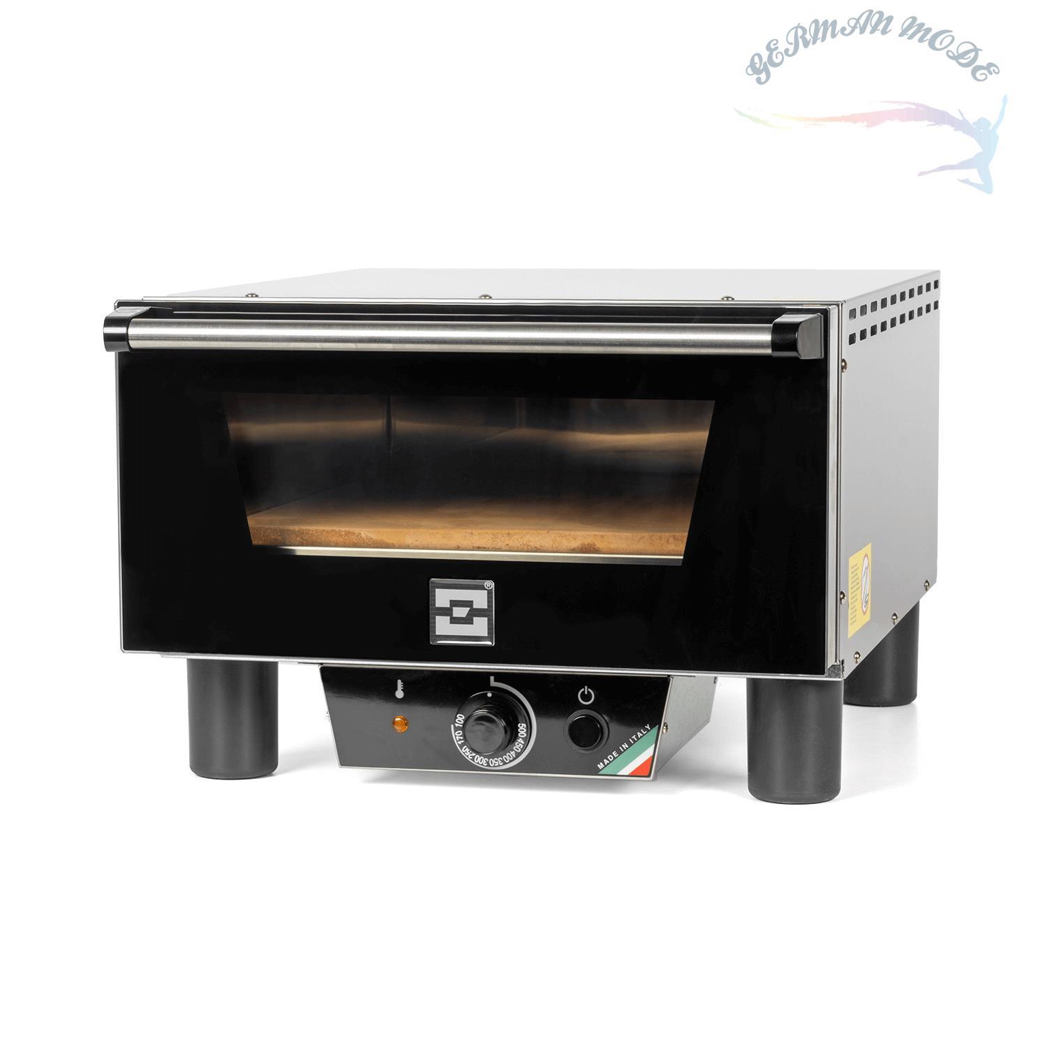 فر پیتزا برقی افه ایتالیا EFFE OVENS N3 500 Elektro Pizzaofen, inkl. Biscotto-Pizzastein