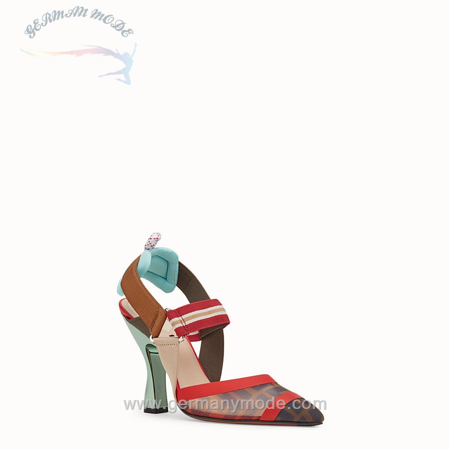 کفش مجلسی زنانه فندی (ایتالیا) Slingbacks aus Mesh Gewebe