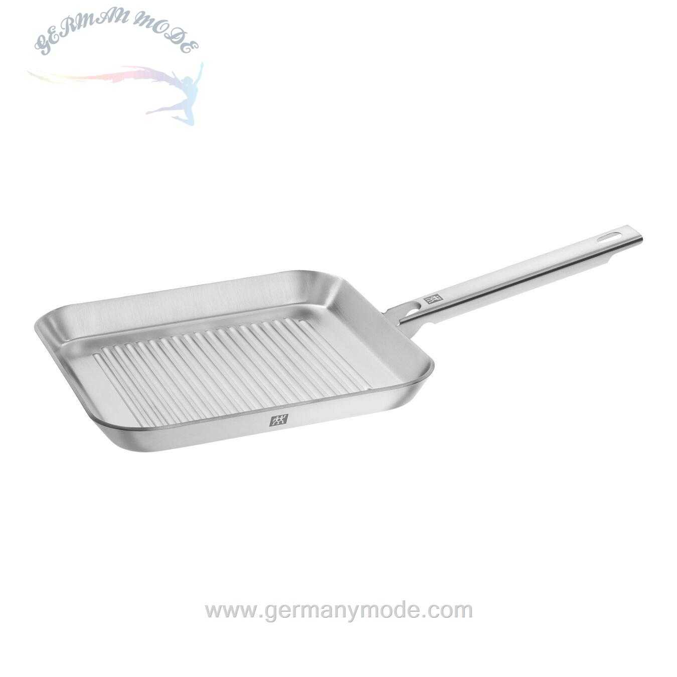 تابه گریل زولینگ آلمان ZWILLING PLUS GRILLPFANNE 24 /24 CM- 18/10 EDELSTAHL-SILBER
