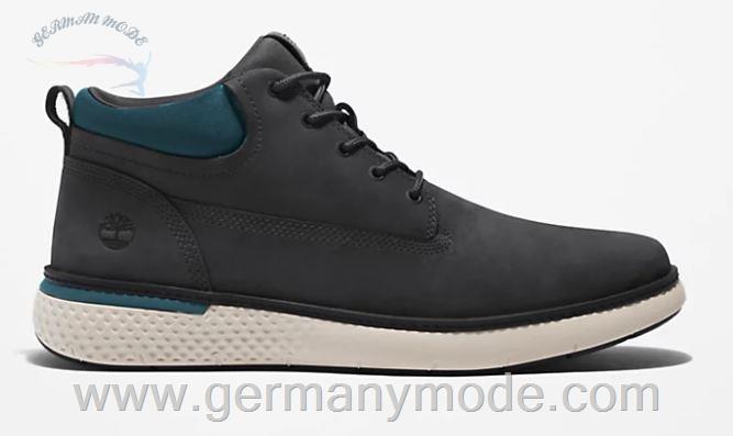 نیم بوت مردانه تیمبرلند آمریکا TIMBERLAND CROSS MARK CHUKKA BOOT FOR MEN IN BLACK