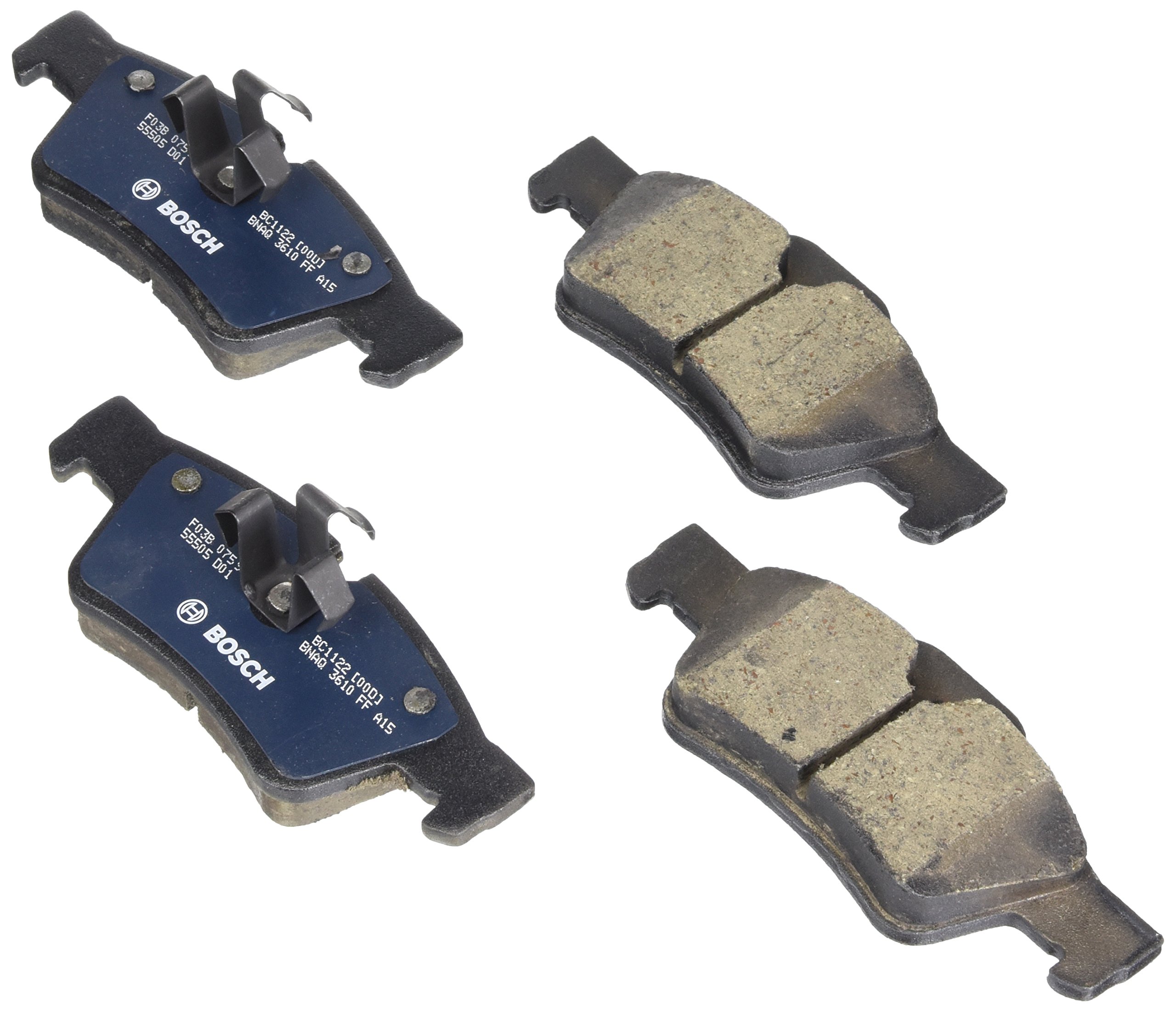 لنت ترمز دیسکی سرامیکی پرمیوم BOSCH BC1122 QuietCast سازگار با منتخب مرسدس بنز G55, G63, G65, GL320, GL350, GL450, GL550, ML320, ML350, ML450, ML250, ML500, ML450, ML50, ML50, R