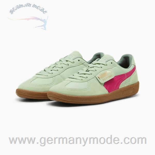 کتانی اسپرت مردانه پوما آلمان PUMA Palermo OG Sneakers Light Mint-Orchid Shadow-Gum