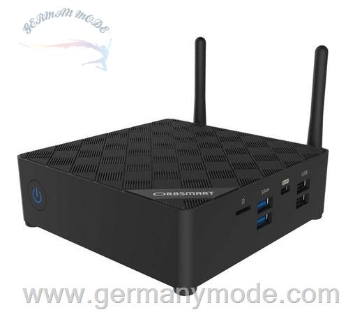 مینی کامپیوتر 128 گیگابایت اربسمارت Orbsmart AW-12 Mini-PC (8 GB RAM, Windows 10- 11 4K Computer 128GB int. Speicher lüfterlos)