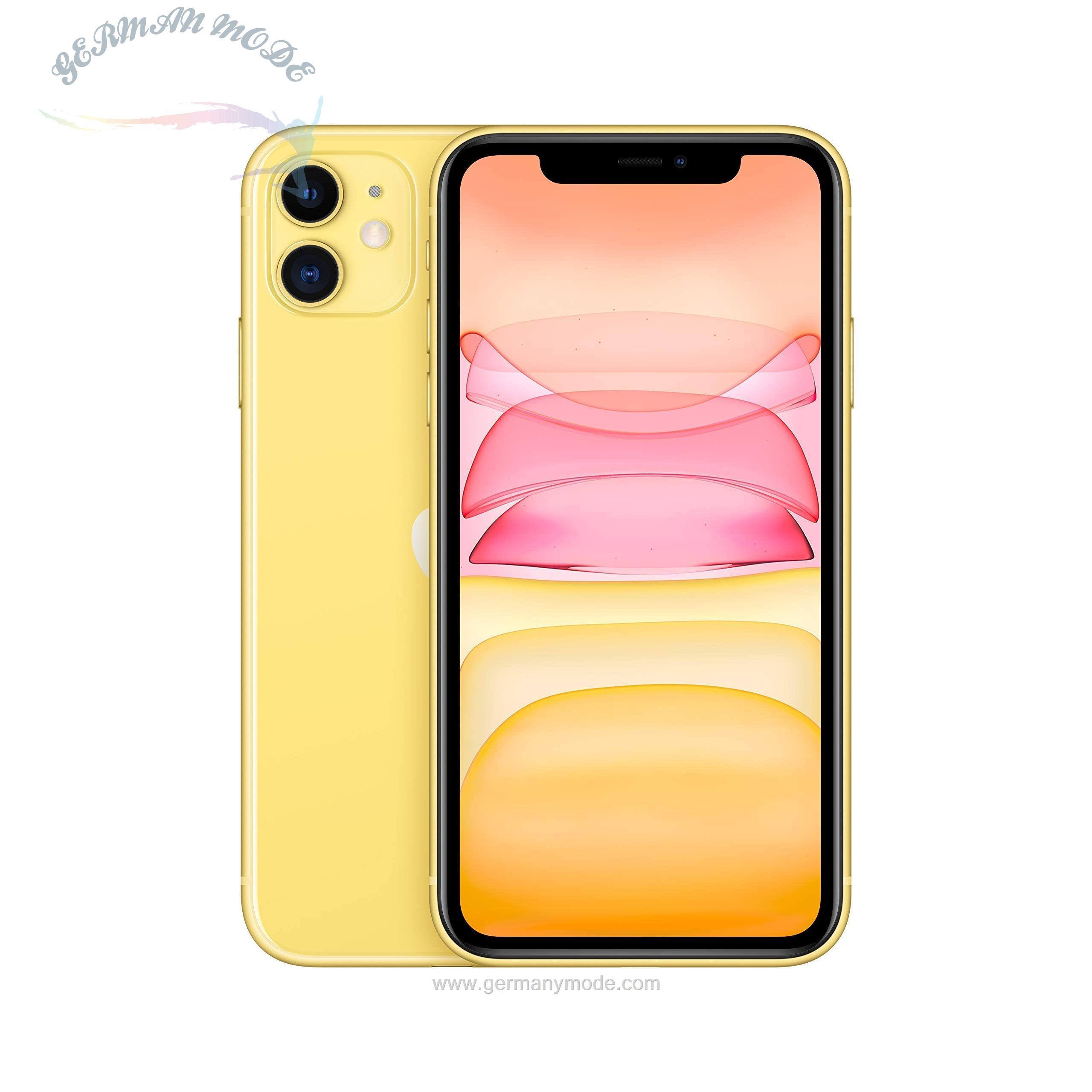 گوشی موبایل اپل آیفون لیمویی Apple iPhone 11 64GB, Yellow