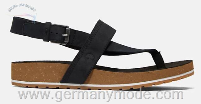 صندل زنانه تیمبرلند آمریکا TIMBERLAND MALIBU WAVES SANDAL FOR WOMEN IN BLACK