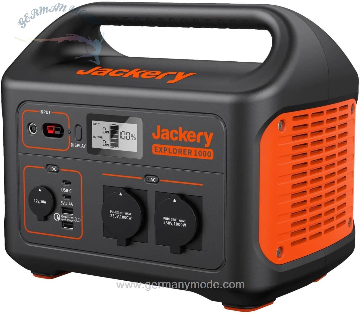 ژنراتور برق خورشیدی قابل حمل جکری Jackery Explorer 1000 ohne Solarpanel