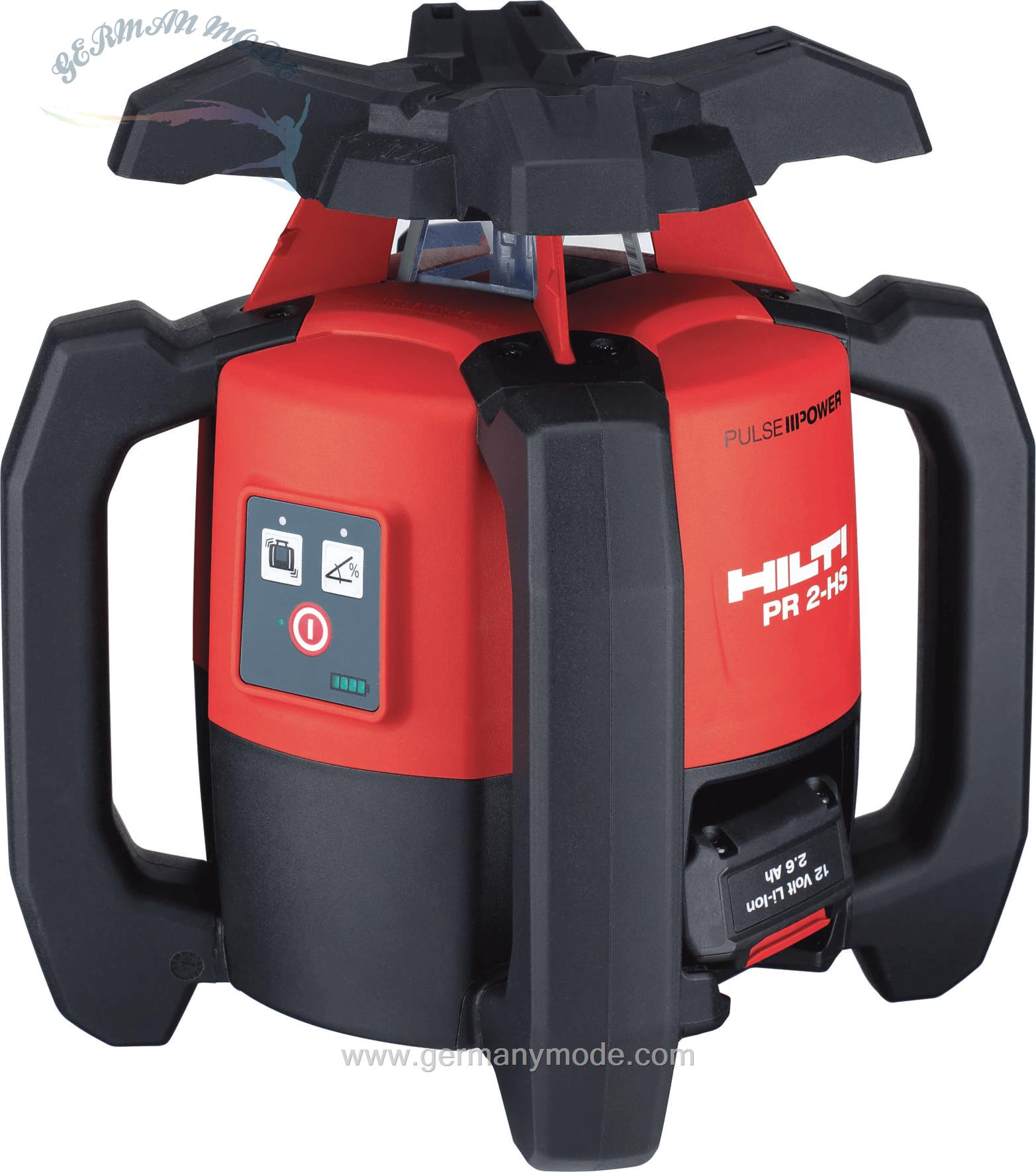 تراز لیزری دوار فضا باز هیلتی لیختن اشتاین HILTI ROTATIONSLASER PR 2-HS A12 FÜR NIVELLIERAUFGABEN IM
