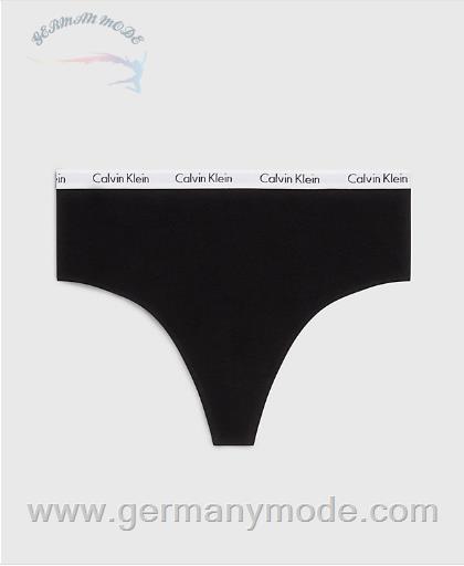 شورت استرینگ زنانه کلوین کلین آمریکا Calvin Klein High Waist String Carousel Classic Black 000QD3953EUB1