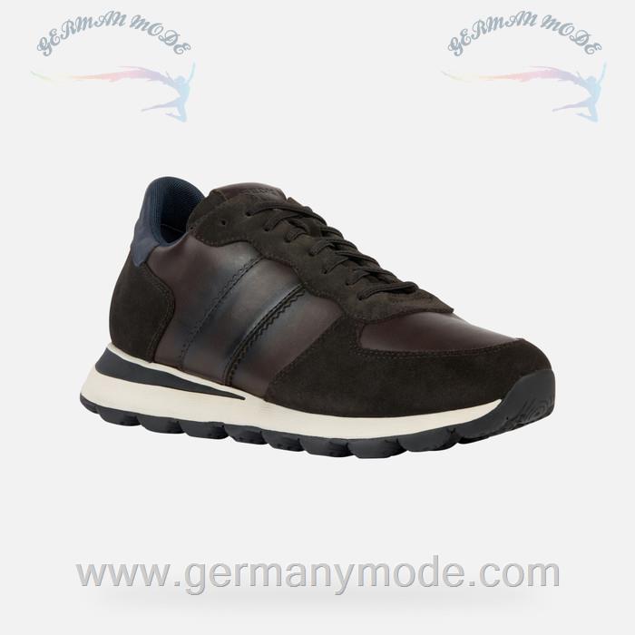 کتانی مردانه جی اوکس ایتالیا GEOX NIEDRIGE SNEAKERS Spherica Vseries Herr Testa Di Moro