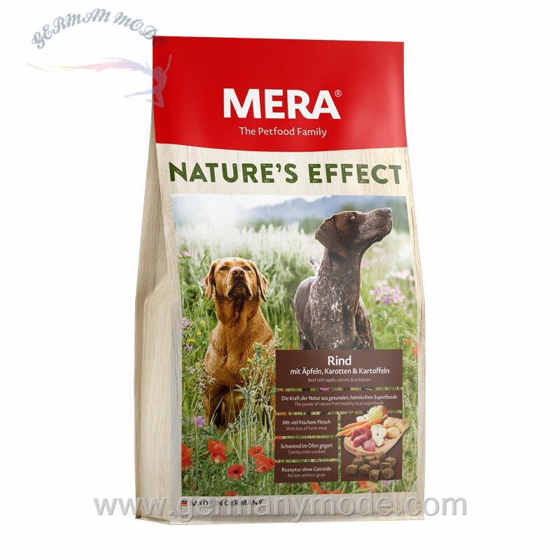غذا خشک سگ میرا آلمان Mera Nature s Effect Rind mit Äpfeln