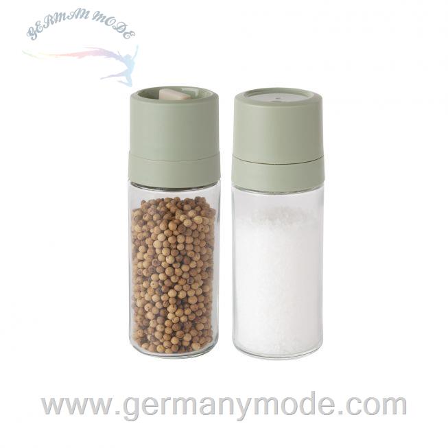 ست آسیاب نمک فلفل برگهف بلژیک Berghoff 2-tlg. Set von Mahlwerk- und Streuer Balance - Leo