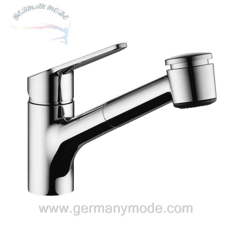 شیر مخلوط ظرفشویی کی دبلیو سی سوئیس KWC Isla Einhebel Küchenmischer chrom 10 371 033 000FL