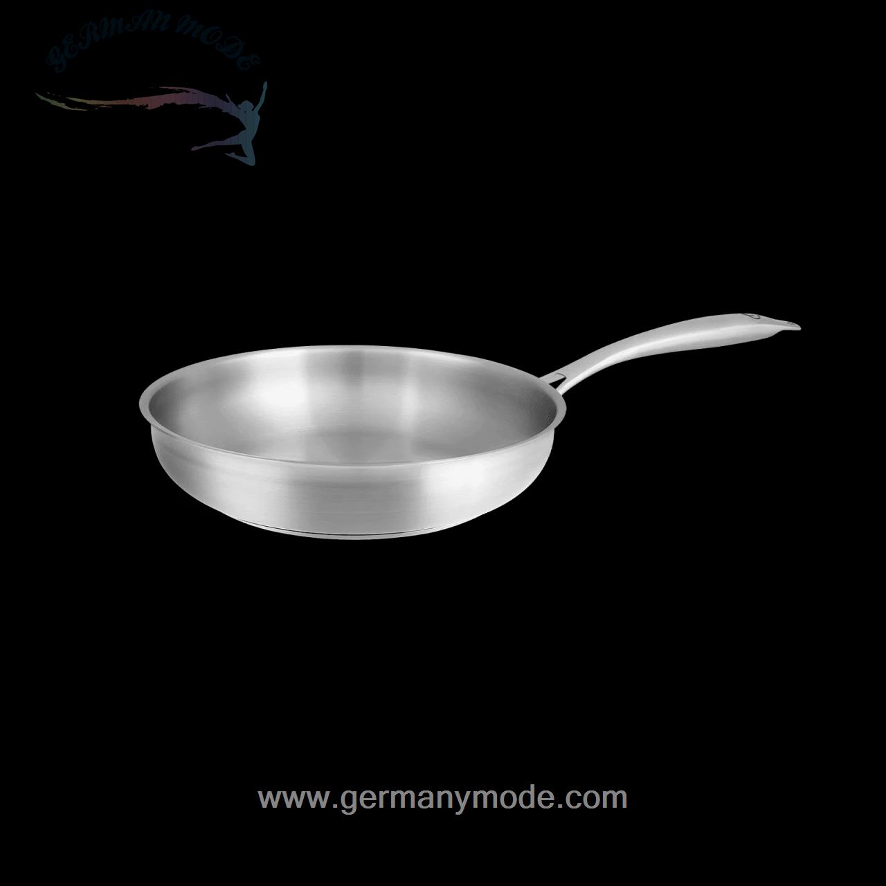ماهیتابه 24 سانتی متری اسپرینگلن آلمان Springlane Edelstahl Bratpfanne 24cm