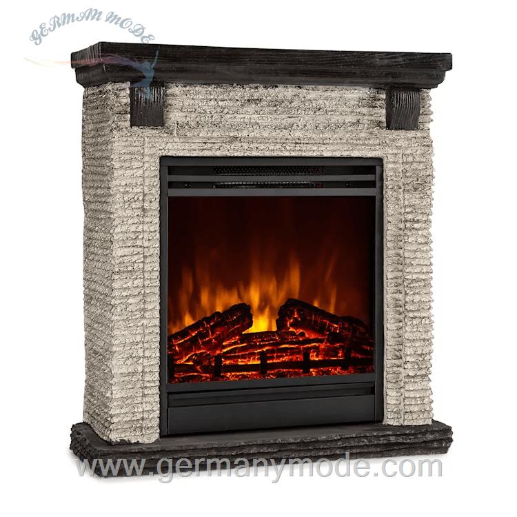 شومینه برقی کنترل راه دور کلارشتاین آلمان Klarstein Etna Elektrokamin Elektrischer Kamin Schwarz 1800 watt