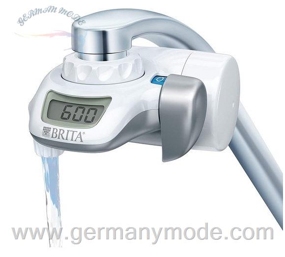 سرشیر تصفیه آب بریتا BRITA Wasserfilter Wasserhahnfilter Silber/weiß