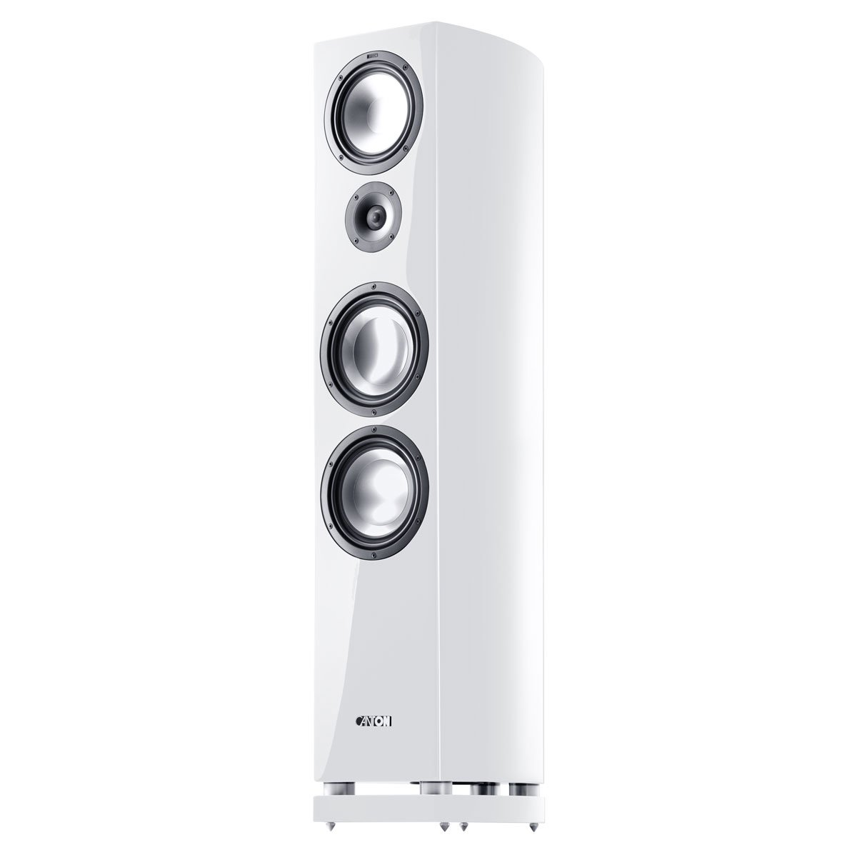 خرید از آمازون - بلندگوی کفپوش سه طرفه Canton Vento 890.2 DC (180/340 وات) براق سفید (قطعه)