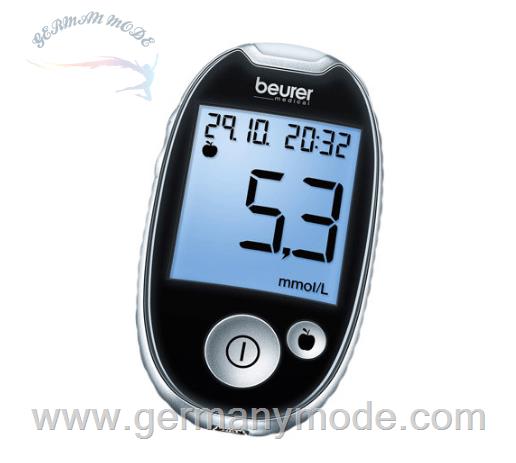 دستگاه تست قند خون بیورر آلمان Beurer GL 44 mmol/l schwarz
