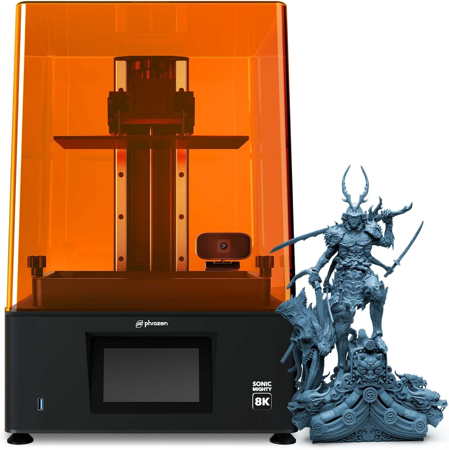 پرینتر سه بعدی Phrozen Sonic Mighty 8K Resin | صفحه نمایش 10.1 اینچی 8K تک LCD با وضوح 28 میکرومتر | اندازه چاپ 218x123x235mm | چاپگر سه بعدی مناسب برای حرفه ای ها