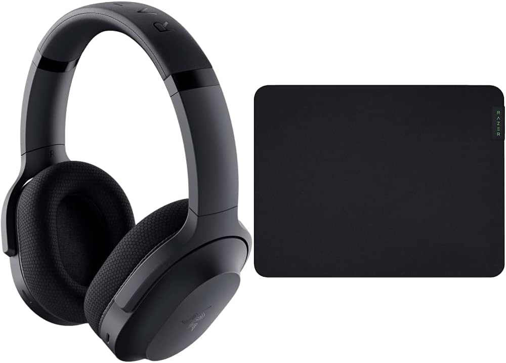 هدست چندپلتفرم بی‌سیم برای بازی و دستگاه‌های موبایل Black & Gigantus V2 Medium - پد ماوس بازی نرم برای سبک‌های بازی سریع، 360 x 275 x 3 میلی‌متر - مشکی