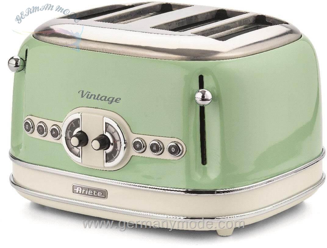 توستر آریته ایتالیا Ariete Vintage 01560 green 015604