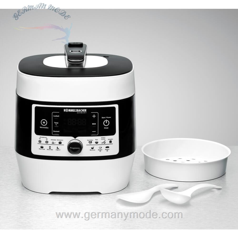 سرخ کن و بخار پز چند منظوره روملزباخر آلمان Rommelsbacher Multikocher MD 1000
