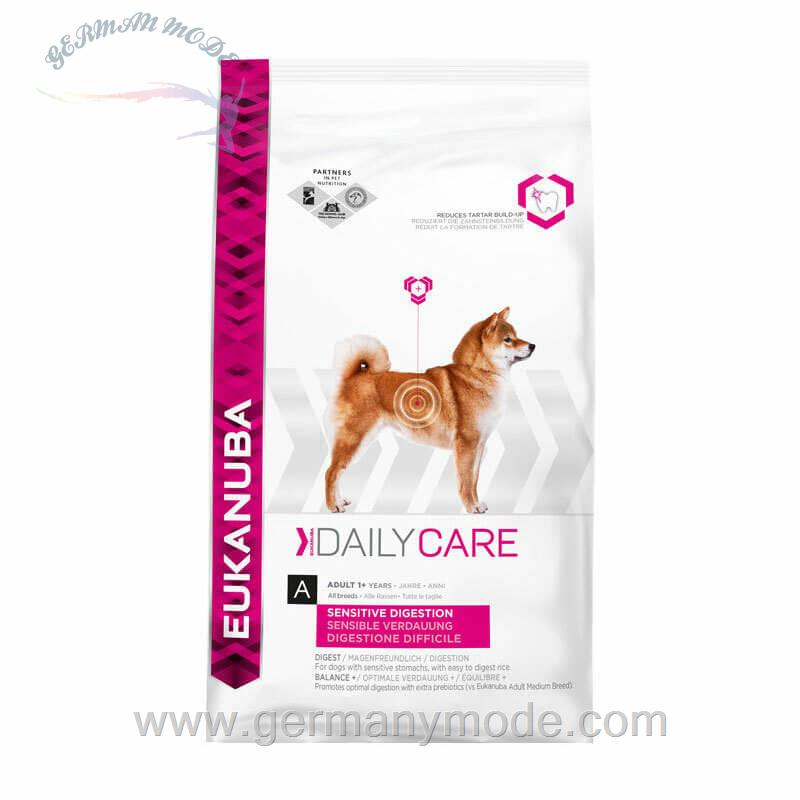 غذا خشک سگ بالغ از هر نژاد یوکانوبا آلمان Eukanuba Daily Care Sensible Verdauung 12-5kg