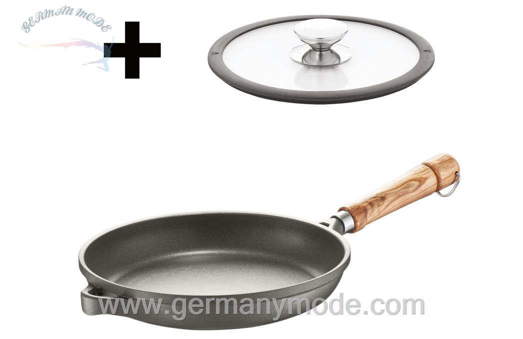 تابه 24 سانتی برندس آلمان Berndes Bonanza Bratpfanne mit Glasdeckel 24 cm